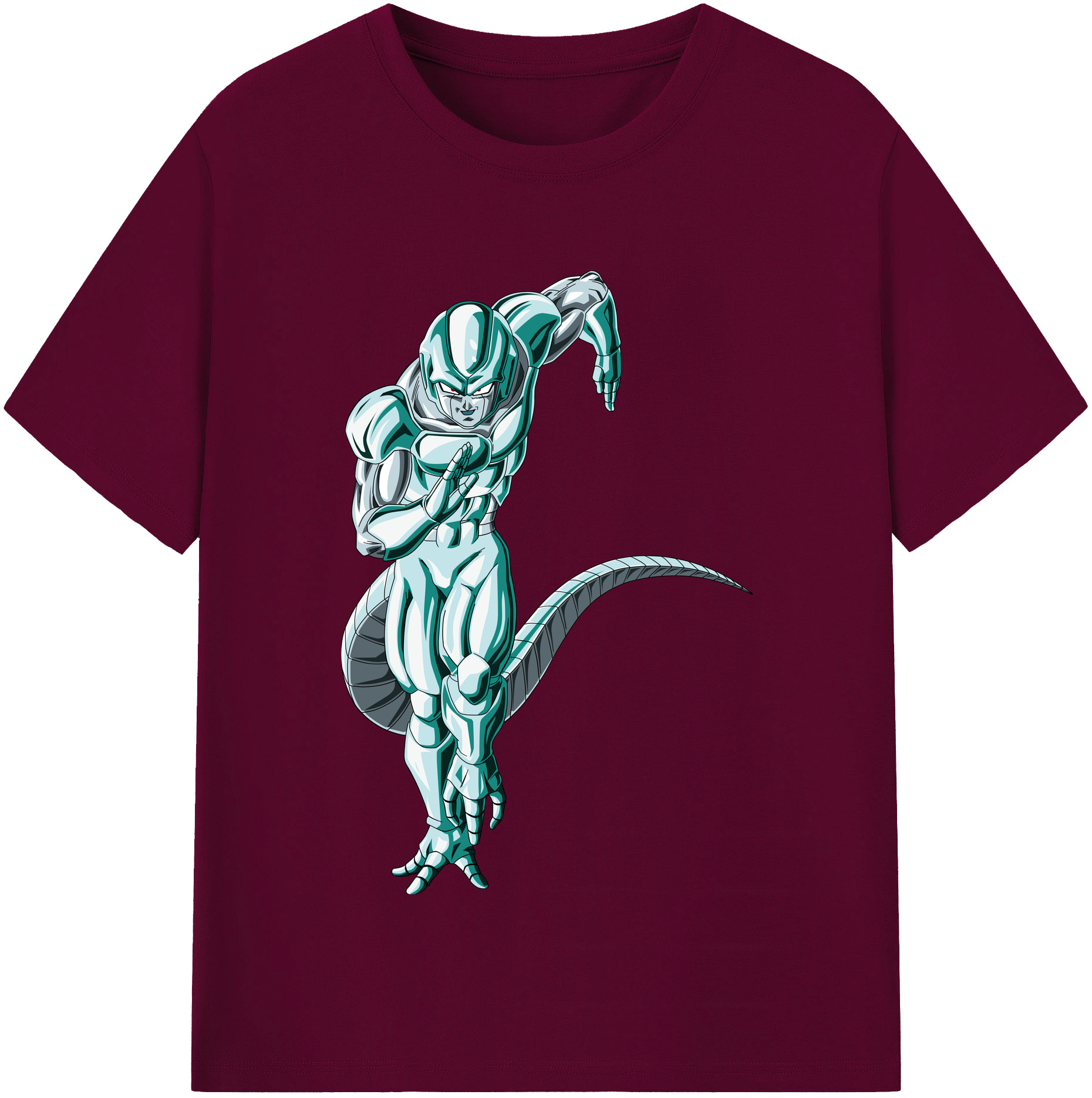 （画像用） ドラゴンボール フリーザ DRAGON BALL Frieza レディースカジュアルプリントTシャツ（綿100％）